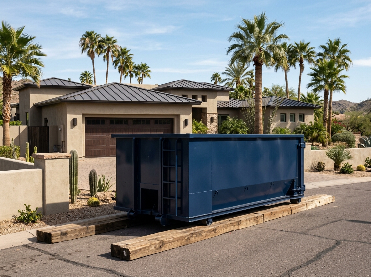20-Yard Standard Container roll off dumpster rental in Scottsdale